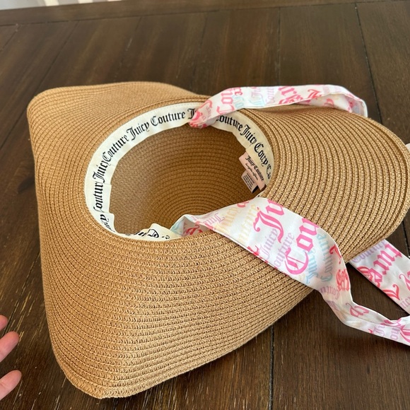 Juicy couture sun hat Straw